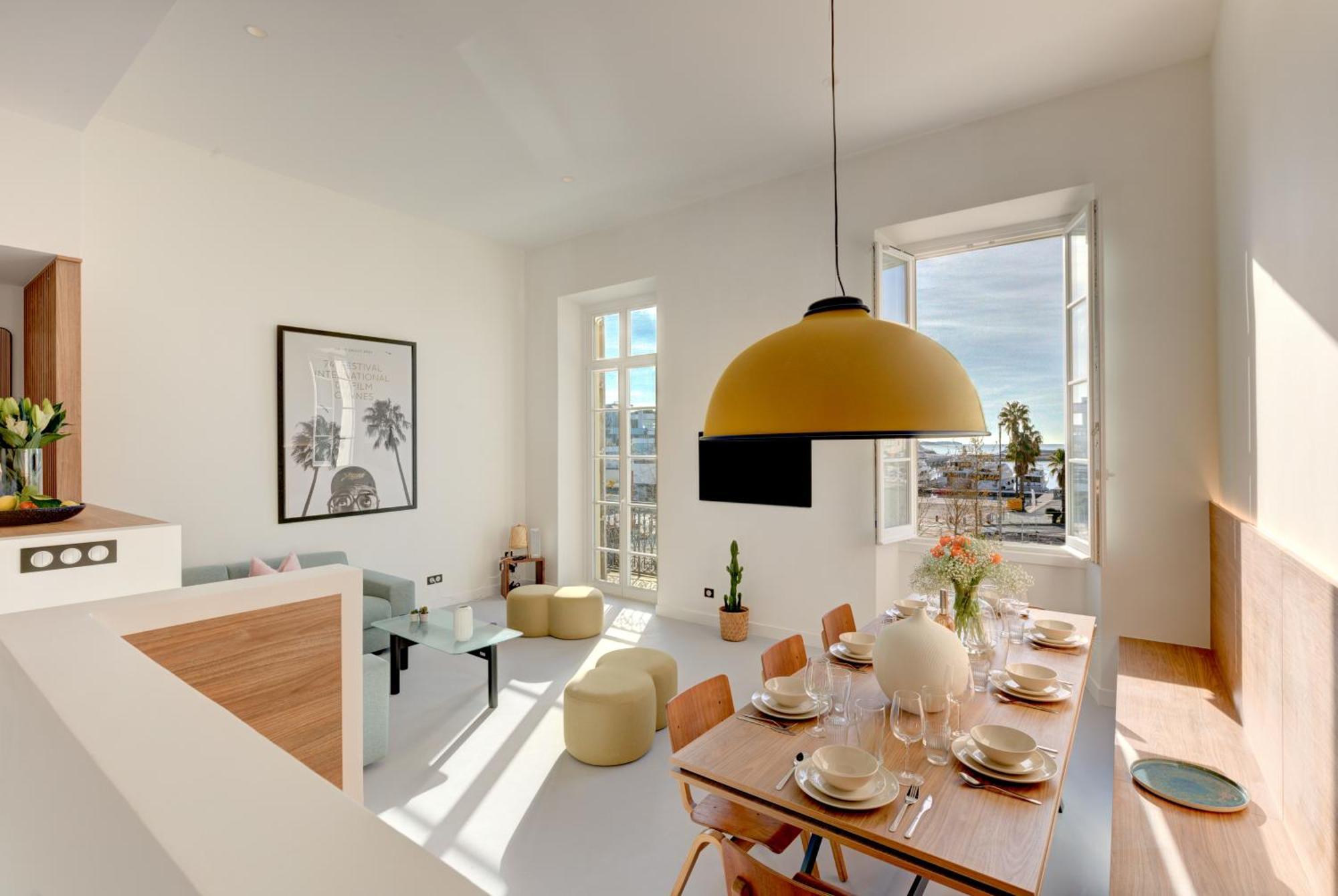 קאן Immogroom - Appartements Luxueux - 2Min Du Palais - Vue Mer - Clim מראה חיצוני תמונה