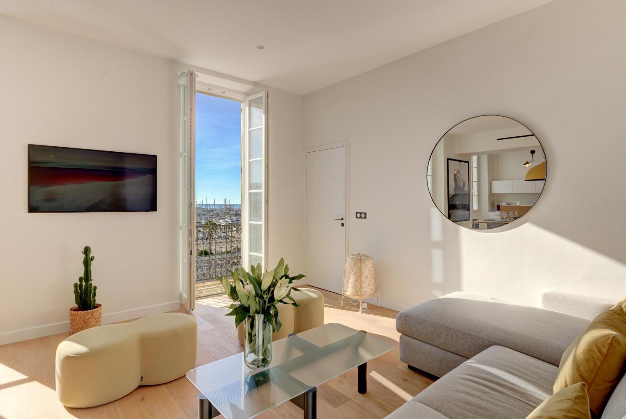 קאן Immogroom - Appartements Luxueux - 2Min Du Palais - Vue Mer - Clim מראה חיצוני תמונה