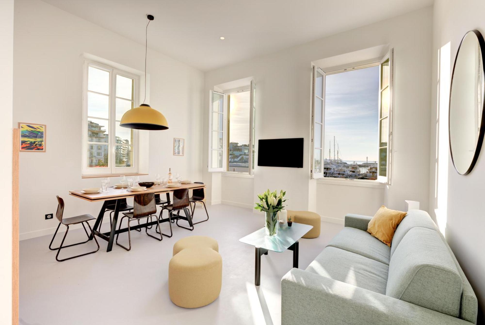 קאן Immogroom - Appartements Luxueux - 2Min Du Palais - Vue Mer - Clim מראה חיצוני תמונה